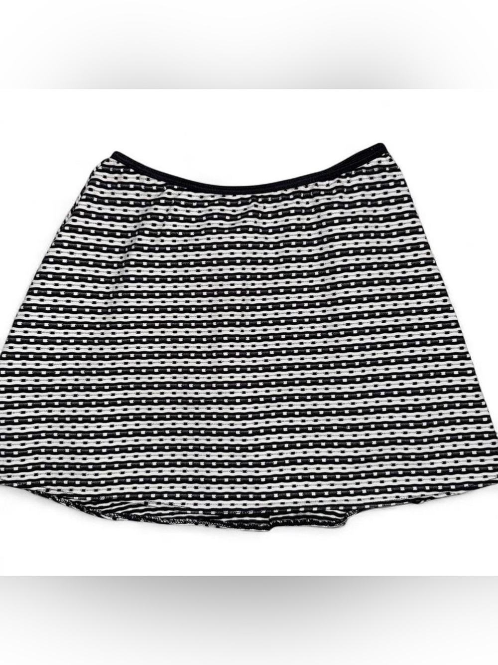 La Blanca Black & White Swim Skirt Cover-Up | Size Small
